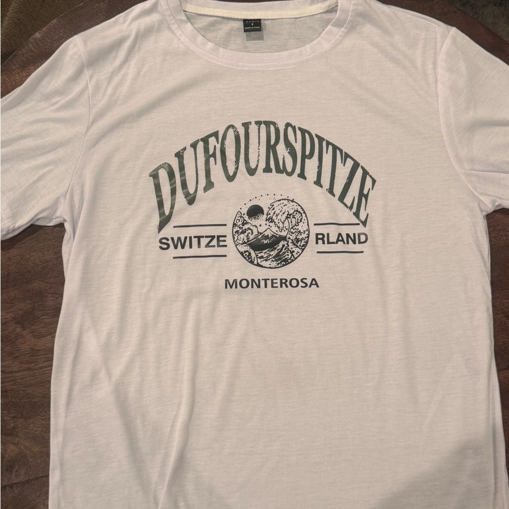 SHEIN White Short Sleeve Tee